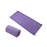 Hüttenschlafsack Tragbarer, ultraleichter Schlafsack aus Fleece for Auffangen von Kälte...
