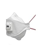 3M Aura 9332+, FFP3 Atemschutz-Maske, Einwegmaske mit höchster Schutzstufe FFP3 für...
