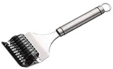 KitchenCraft professionelle Edelstahl-Short Oval Handled Minze / Herb Cutter,...