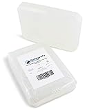 Seifenprofis - Glycerinseife Rohseife Seifenbasis - Transparent/Weiß (SLS-Frei) (1kg...
