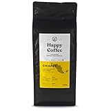 HAPPY COFFEE Bio Espressobohnen 1kg [Chiapas] I Frische fair-trade Kaffeebohnen direkt aus...