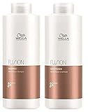 Wella Fusion Shampoo 1000ml + Conditioner 1000ml