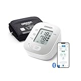 OMRON X2 Smart+ klinisch validiertes Oberarm-Blutdruckmessgerät mit Bluetooth +...