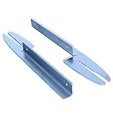 2x Anstecktisch Halter LevelGri Adapter Halterung Anstecktisch Feuerplatte universal für...