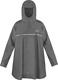 normani Kinder Regenponcho Regenjacke mit Ärmeln und Kapuze - 12.000 mm...