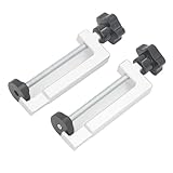 Itonash Holzbearbeitungszaunklemme, 2pcs Aluminiumlegierung Multifunktional Rotierende 360...