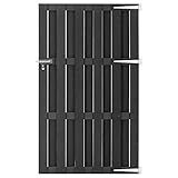 vidaXL Gartentor Zauntor Zauntür Gartentür Hoftor Pforte Gartenpforte Hoftür...