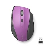 Kabellose Maus, E-YOOSO Computermaus, 18 Monate Akkulaufzeit Kabellose Maus, 5 Stufen 2400...
