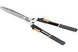 Fiskars Teleskop-Heckenschere, SoftGrip-Griffe, Hochwertige Stahl-Klingen,...