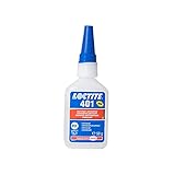 LOCTITE 401, universell einsetzbarer Flüssigkleber, hochfester Kleber für schnelle...