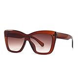PPFVVTV Cat Eye Trend Retro Fashion Street Foto Sonnenbrille Moderne Sonnenbrille Damen...