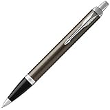 PARKER 1975644 Kugelschreiber IM Dark Espresso CT, mittlere Spitze, auf Ölbasis, in...