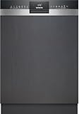 Siemens SN53ES06VE, iQ300 Smarter Geschirrspüler, Teilintegrierte Spülmaschine, 60 cm,...
