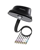 LINOVISION 5G LTE MIMO Combo 7-in-1 Antenne, 4X 5G LTE, 1x GNSS, 2X Wi-Fi, Outdoor Dach...