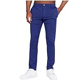 Generisch Herren Leinenhose Loungewear Reißverschluss Atmungsaktiv Leicht Komfortabel...
