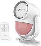 CPVAN PIR Bewegungsmelder Alarm, Bewegungssensor mit Fernbedienung, 125 dB,...