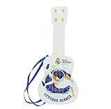 Real Madrid 6702 Spielzeuggitarre, 4 Saiten