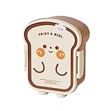 Ldabrye Kreative Brotdose In Toastform Mikrowellengeeignet Für Die Zubereitung Von...