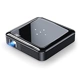 Mini Beamer, Akiyo Z9 DLP Kurzdistanz Beamer mit Eingebautem Akku und Outdoor-Fähigkeit,...