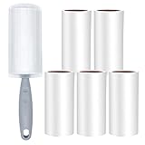 Puki Diary Fusselrolle 6 Rollen mit je 60 Blatt + 1 Abroller, Extra Klebrig Lint Roller,...