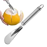 Veeteah Orangenschäler, Edelstahl Grapefruit Messer, Orangen- und...