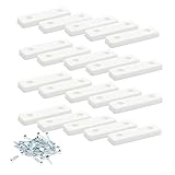 20 x Bodenabstandshalter/Möbelpads/Möbelfüsse zum Anschrauben | sossai® Möbelgleiter...