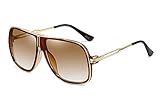 SHEEN KELLY Retro 80er Vintage Piloten Sonnenbrillen Metall Damen Herren Die...