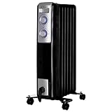 Orbegozo Ölheizkörper RN 1500 7 Elemente 1500 Watt LED Licht regelbarer...