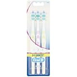 Oral-B 1-2-3 Classic Care Zahnbürsten, 2 + 1, 40 Mittel, Multicolor