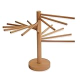 AIDIRui Pasta Drying Rack Wood Pasta Dryer Rack Collapsible Spaghetti Noodle Dryer, Pasta...