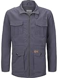 Jan Vanderstorm Herren Fieldjacket Bror grau 7XL (XXXXXXXL) - 82
