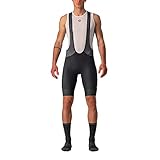 castelli Herren Endurance 3 Bibshort Shorts, Schwarz, XL