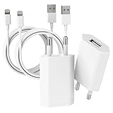 [Apple MFi Certified] USB Ladegerät,2er-Pack iPhone Ladegerät und iPhone...