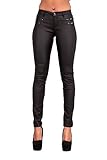 Crazy Lover Hochwertige Damenhosen, Glatte Damen Hose, Frauen Kunstlederhose, PU...