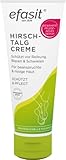 efasit Hirschtalg Creme, 75 ml - Hirschtalg Fußcreme schützt vor Reibung, Blasen und...