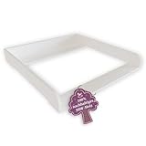 Puckdaddy – Wickelaufsatz Lasse kompatibel mit IKEA Hemnes Kommode u.Ä. –...