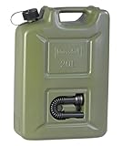 hünersdorff 802010 Kraftstoff-Kanister Profi 20L für Benzin, Diesel und andere...