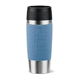 Emsa N20211 Travel Mug Classic Isolierbecher 0,36 Liter | neuer Komfort-Schraubverschluss...
