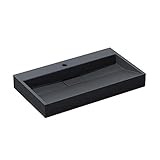 doporro Gussmarmor Waschbecken 80x46x11cm Hängewaschbecken Col19 Aufsatzwaschbecken...