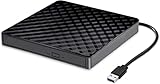 JTWMY Externes CD DVD Laufwerk/Brenner USB 3.0, Tragbare CD DVD-/+RW Brenner und...