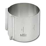 Birkmann RBV, 429413, Easy Baking, Tortenring extra hoch, Höhe 15 cm,...