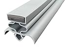 Magnetdichtung Profil groß Q - 2000mm inkl. Magnetband - Farbe: Grau...