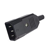 Set Mit 5 Vielseitigen IEC C14-Stecker/C13-Buchsen Netzstecker Adaptern 3-poligen...