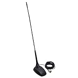 PNI Extra 48 CB Antenne SWR 1.2 Magnethalterung enthalten, 45 cm Höhe, 4 m RG58174...