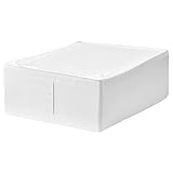 Ikea Aufbewahrungstasche für Heimtücher, 44 x 55 x 19 cm (weiß), Stoff aus...