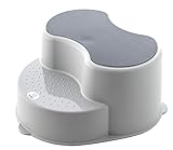 Rotho Babydesign TOP Kinderschemel, Anti-Rutsch-Trittfläche, Stone Grey (Grau), 20005...
