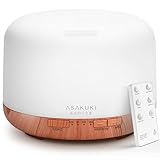 ASAKUKI Aroma Diffuser 500ML, Ultraschall Aromatherapie Diffusor für Ätherische Öle,...