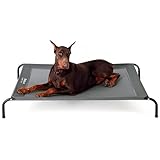 BEDSURE Hundeliege Outdoor Grosse Hunde - Hundeliege grau in und Outdoor Garten, für...