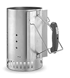 Weber Anzündkamin, Rapidfire Starter - Groß (32cm Höhe), kompakter Grillanzünder mit...