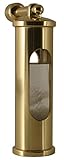 Sturmglas Barometer, Messing poliert, Sturmglas mit Wandhalterung, E.S.Soerensen